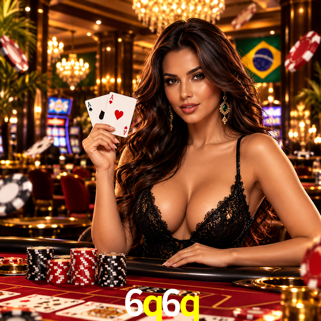 6q6q: Jogos de Caça-Níqueis-Altas Recompensas, Roleta-Velocidade, Blackjack-Desafios Máximos